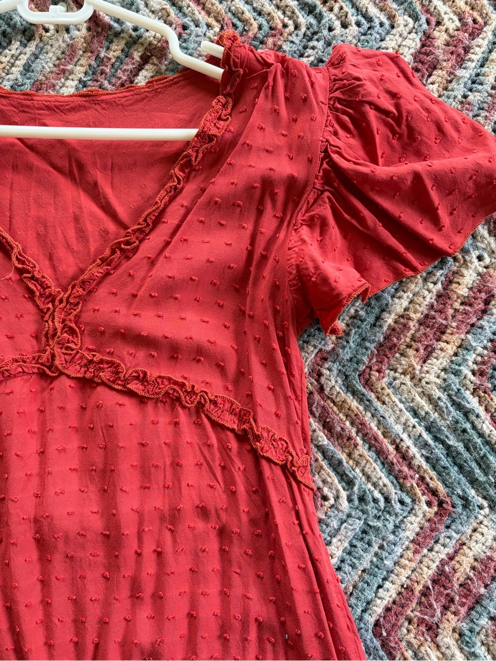 Coral Red Juniors/Women's Dress